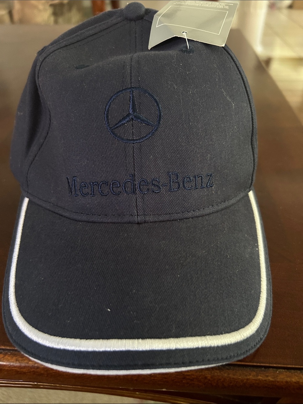 Mercedes-Benz Men's Navy Baseball Cap